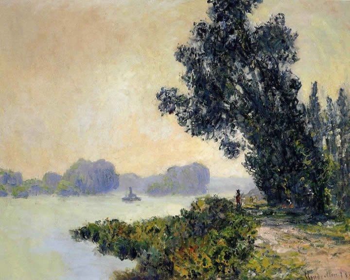 Claude Monet The Towpath at Granval
